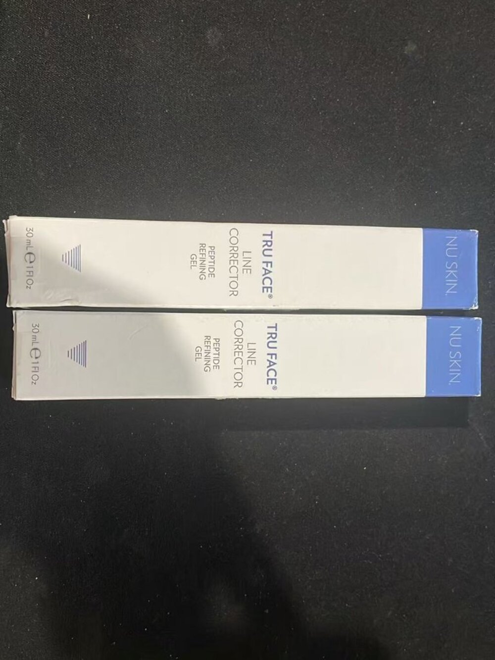 2 tubes of Nu Skin NuSkin Tru Face line corrector peptide refiining gel #3